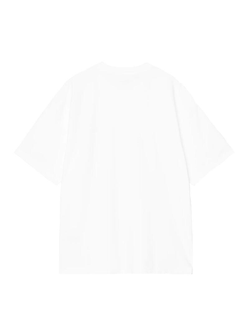 Camiseta Hombre Carhartt Wip Label Blanca