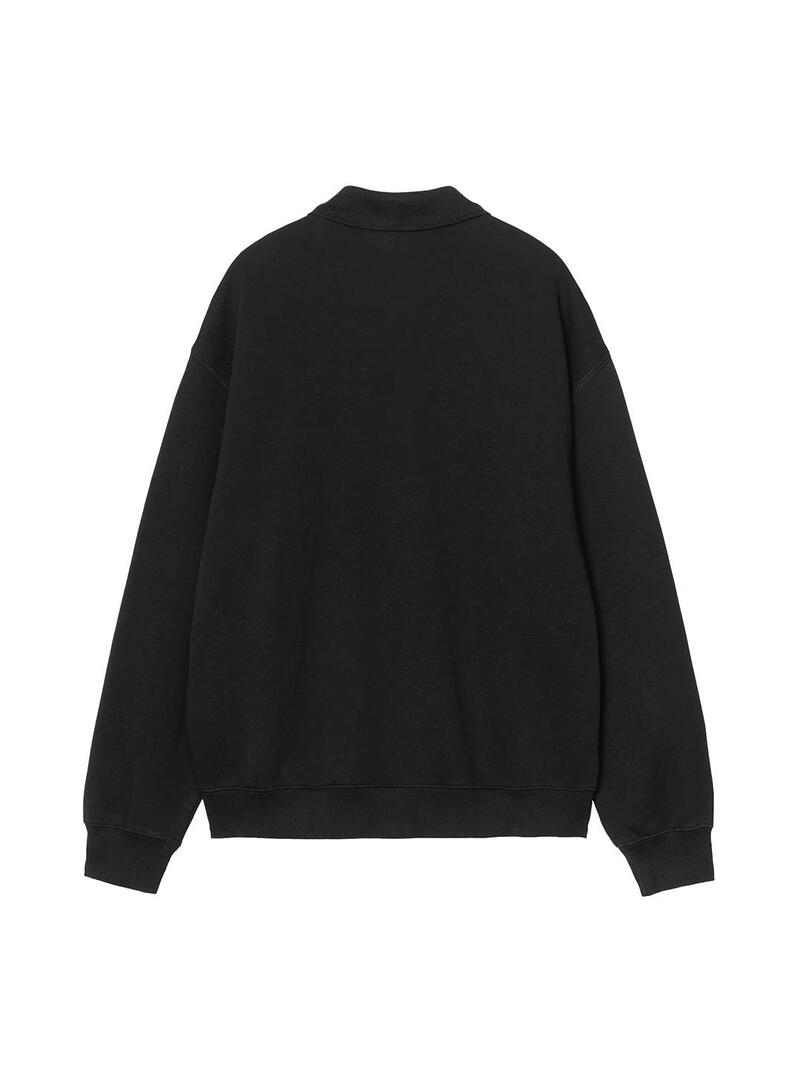 Sudadera Polo Hombre Carhartt Wip Label Negro
