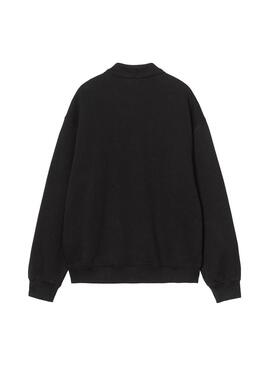 Sudadera Polo Hombre Carhartt Wip Label Negro