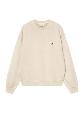 Sudadera Mujer Carhartt WIP Nelson Beige