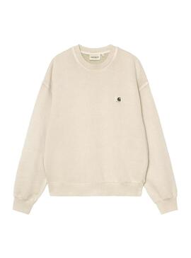 Sudadera Mujer Carhartt WIP Nelson Beige