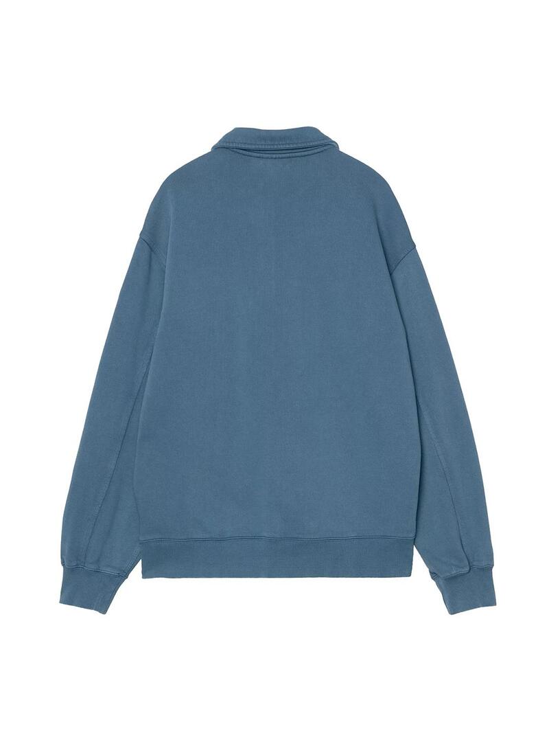 Sudadera Polo Hombre Carhartt WIP Half Zip Azul