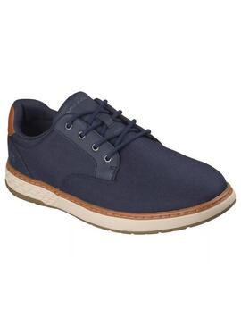 Zapatilla Hombre Skechers Garlan Fitz Marino