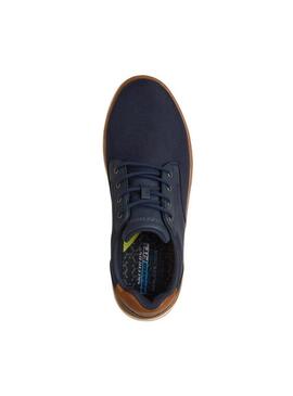 Zapatilla Hombre Skechers Garlan Fitz Marino