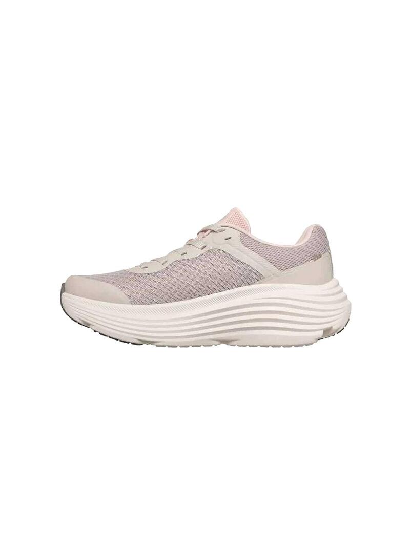 Zapatilla Mujer Skechers Max Cushion Beige