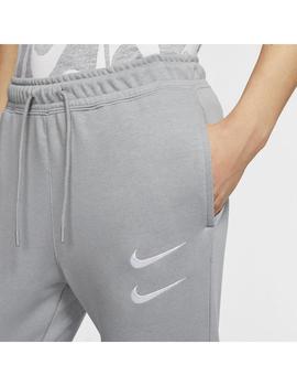 Pantalon Chico Nike Swoosh Gris