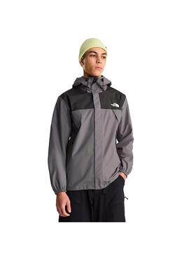 Cortavientos Hombre The North Face Antora Gris Negro
