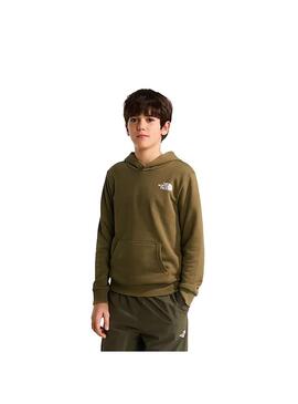 Sudadera Niño The North Face Simple Done Verde