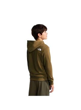 Sudadera Niño The North Face Simple Done Verde