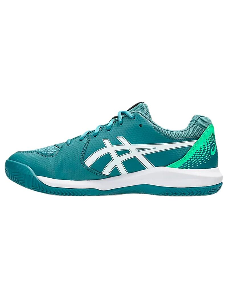 Zapatilla Hombre Asics Dedicate 8 Padel Verde
