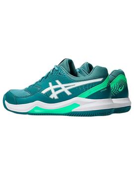 Zapatilla Hombre Asics Dedicate 8 Padel Verde