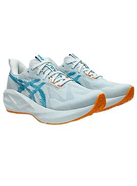 Zapatilla Hombre Asics Novablast™ 5 Blanca Azul