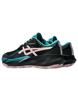 Zapatilla Mujer Asics Trabuco 14 GTX Azul Rosa
