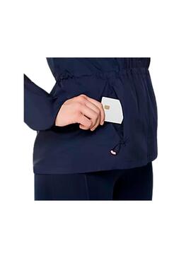 Cortavientos Mujer Asics Road Packable Marino