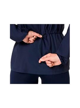 Cortavientos Mujer Asics Road Packable Marino