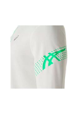 Sudadera Hombre Asics Icon Ls 1/2 Zip Blanco