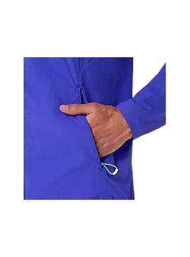 Cortavientos Hombre Asics Road Azul