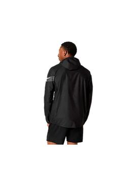 Cortavientos Hombre Asics Icon Negro