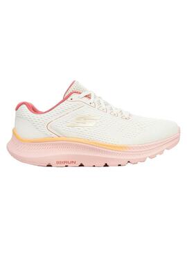 Zapatilla Mujer Skechers Go Run Beige/Rosa