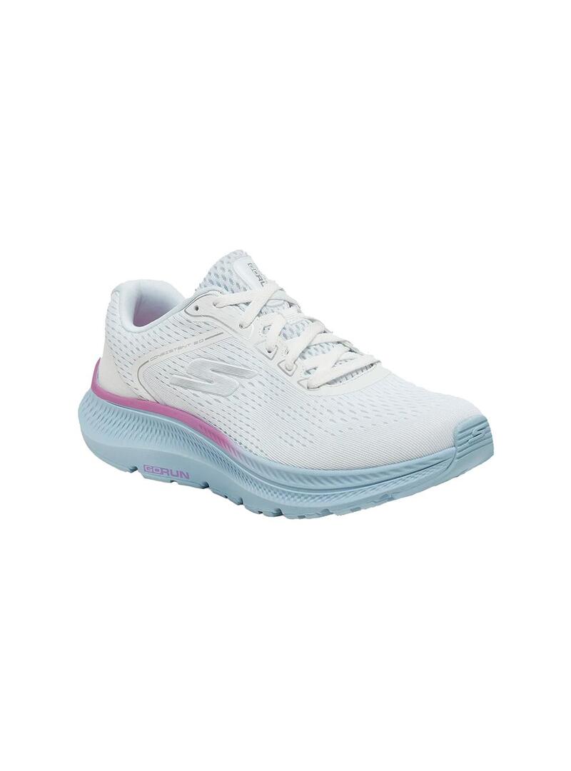 Zapatilla Mujer Skechers Go Run Blanco Azul