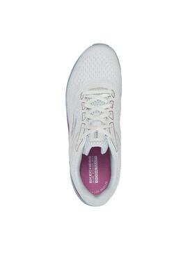 Zapatilla Mujer Skechers Go Run Blanco Azul