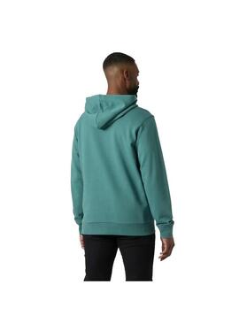 Sudadera Hombre Helly Hansen Box Hoodie Verde