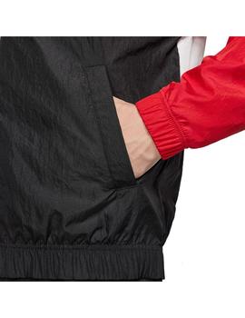 Chaqueta Hombre Nike Swoosh Roja Blanca