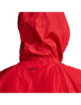 Chaqueta Hombre Nike Swoosh Roja Blanca