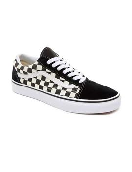 Zapatilla Unisex Vans Old Skool b/n cuadros