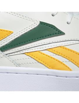 Zapatilla Mujer Reebok Court Double Mix Amarilla