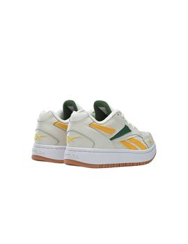 Zapatilla Mujer Reebok Court Double Mix Amarilla