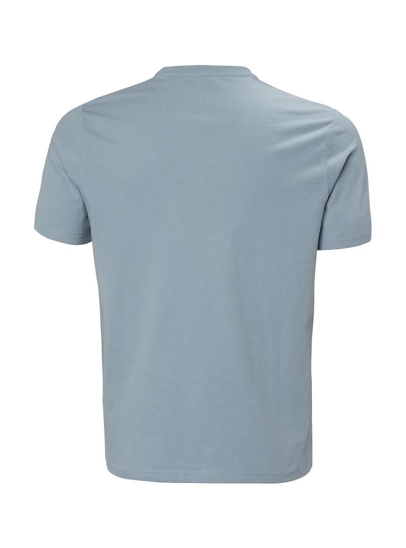 Camiseta Hombre Helly Hansen Logo Azul