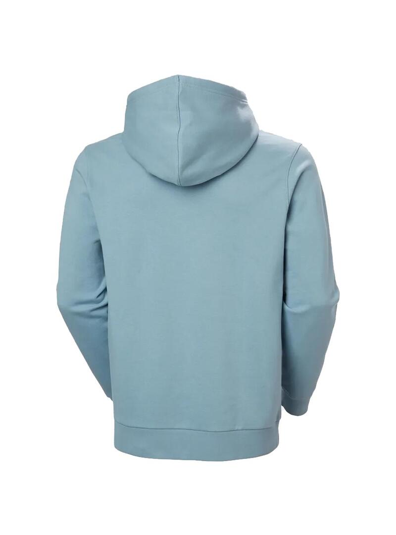 Sudadera Hombre Helly Hansen Logo Hoodie Azul