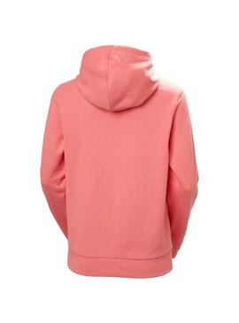Sudadera Mujer Helly Hansen Logo Hoodie Coral