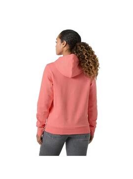 Sudadera Mujer Helly Hansen Logo Hoodie Coral