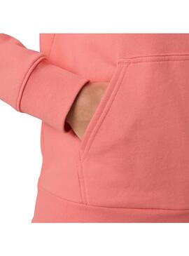 Sudadera Mujer Helly Hansen Logo Hoodie Coral