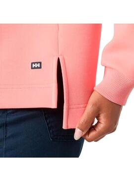 Sudadera Mujer Helly Hansen Capri Crew Coral