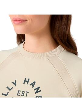 Sudadera Mujer Helly Hansen Capri Crew Crema