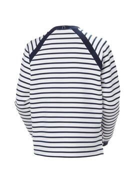 Sudadera Mujer Helly Hansen Capri Rayas Marino