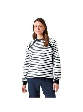 Sudadera Mujer Helly Hansen Capri Rayas Marino