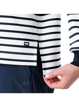 Sudadera Mujer Helly Hansen Capri Rayas Marino