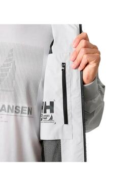 Chaqueta Hombre Hansen Helly HP Racing Bomber 3.0 Gris