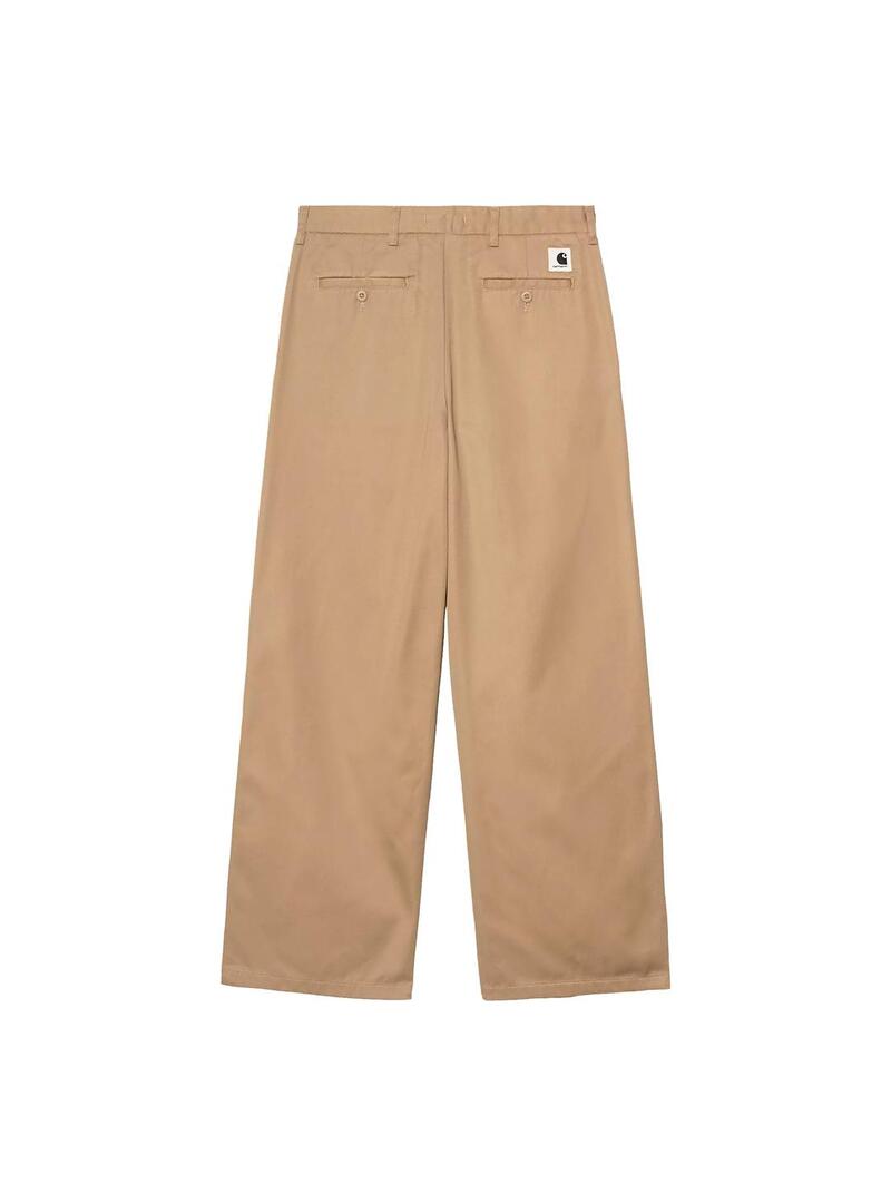 Pantalon Mujer Carhartt WIP Omak Beige