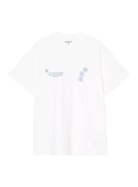 Camiseta Hombre Carhartt WIP C Trip Blanca