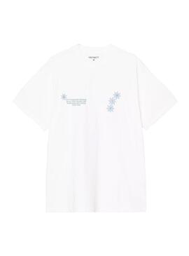Camiseta Hombre Carhartt WIP C Trip Blanca