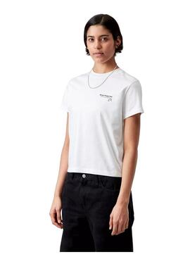 Camiseta Mujer Carhartt WIP Garbie Blanca