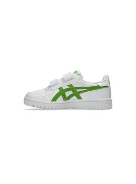 Zapatilla Niño/a Asics Japan BLanca Verde