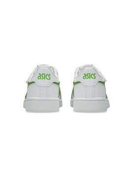 Zapatilla Niño/a Asics Japan BLanca Verde