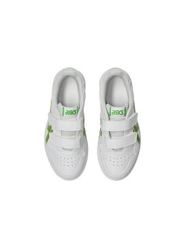 Zapatilla Niño/a Asics Japan BLanca Verde