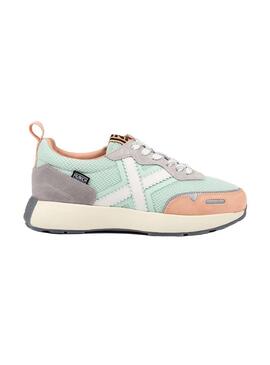 Zapatilla Mujer Munich Xemine 107 Menta Rosa